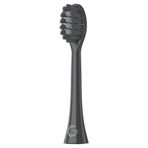 Gleem 2 Replacement Brush Heads Black Electric Toothbrush Soft Adult & Child 3+ - Picture 3 of 6